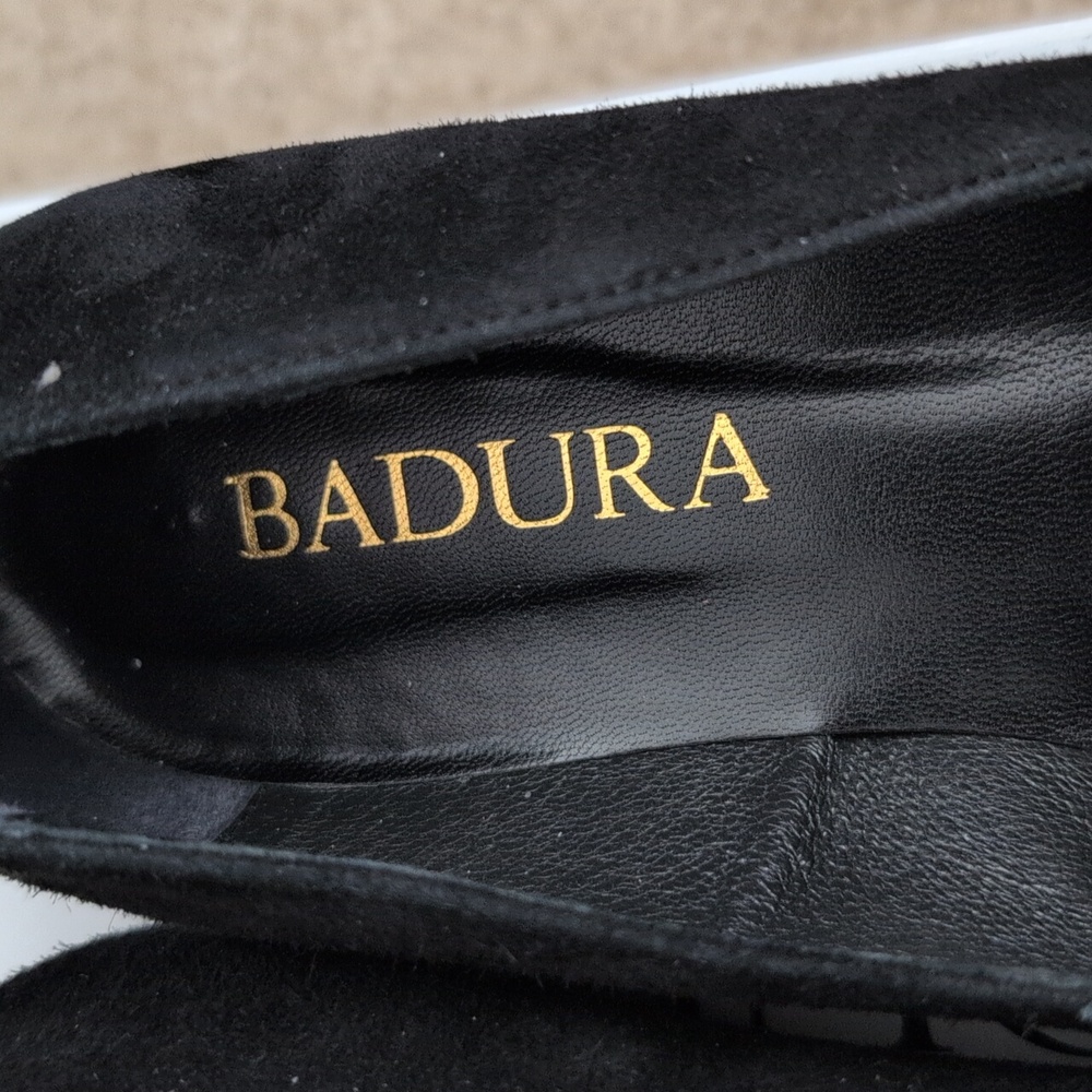Fabulous Black Loafer Style Shoes Handmade In Poland. Leather - Picture 7 of 8